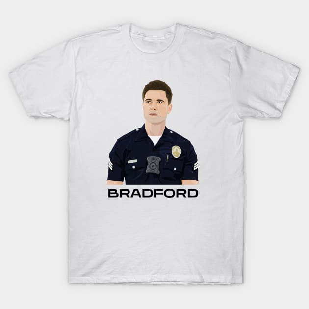 Bradford v1 | The Rookie - Season 4 T-Shirt by gottalovetherookie